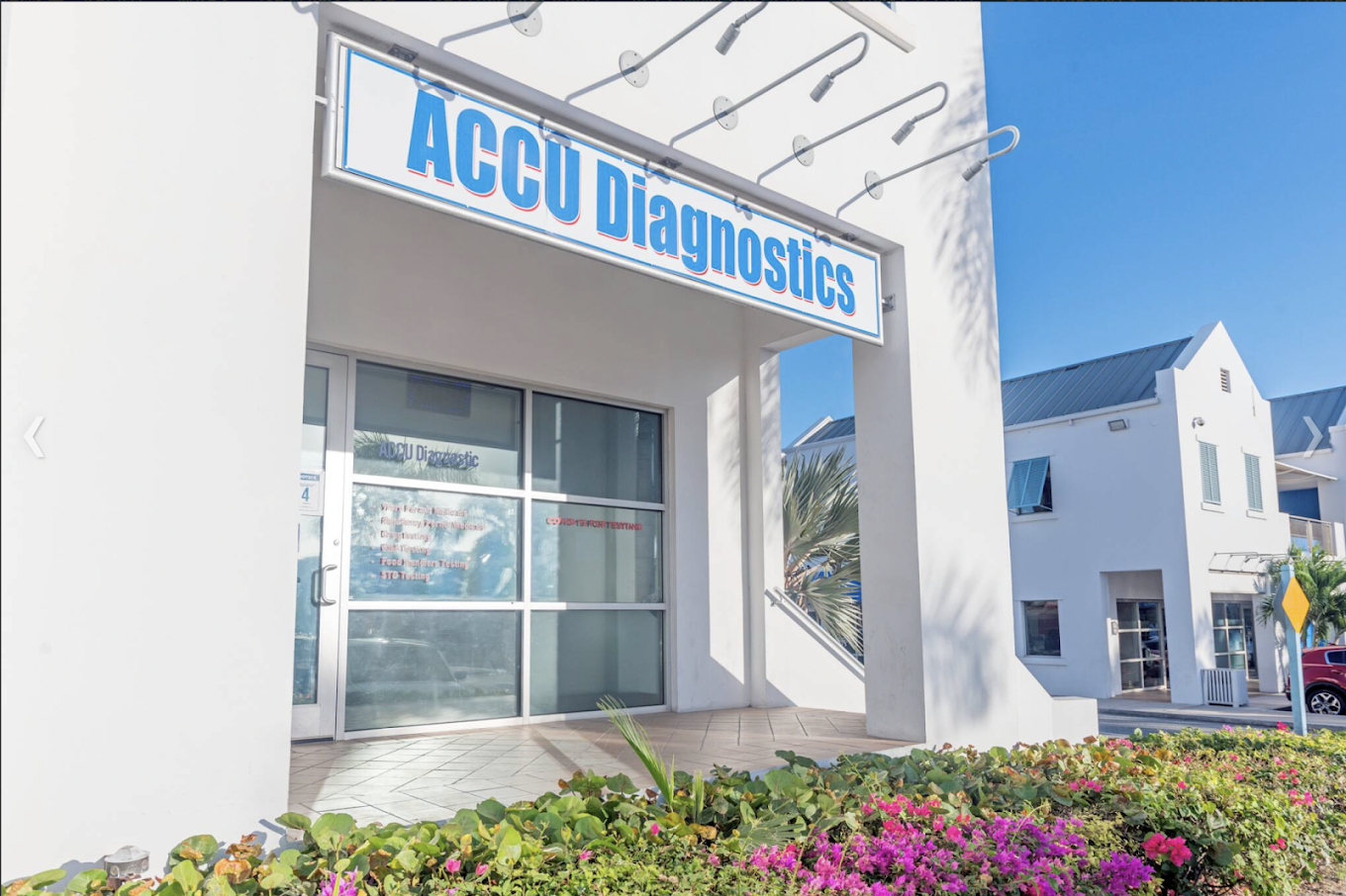 AccuDiagnostics clinic location at Graceway IGA Plaza